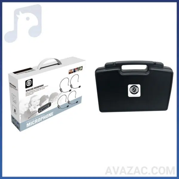 میکروفون بیسیم پرتابل 4 کانال هدمیک زیکو PRO-4T