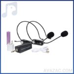 میکروفون پرتابل 2 کانال هدمیک زیکو ZICO T-2 - Image 6