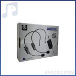 میکروفون بیسیم پرتابل 2 کانال هدمیک زیکو T-2