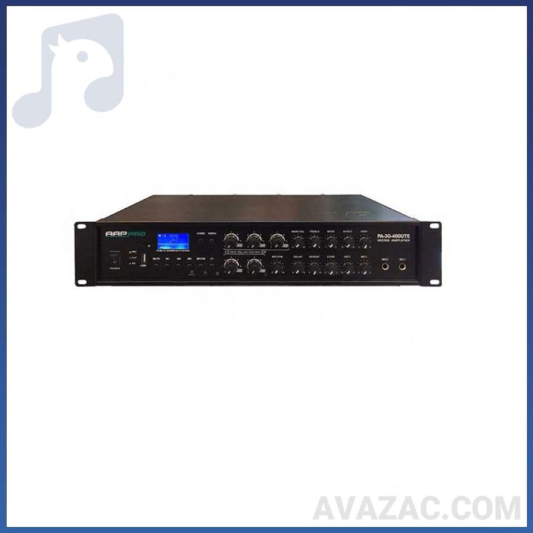 آمپلی فایر اهمی ولتی آسیاامپ PA-3G-400UTB Aap