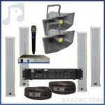 پکیج سیستم صوتی مدرسه 100 الی 200 متری