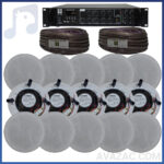 پکیج سیستم صوتی رستوران 300 متری