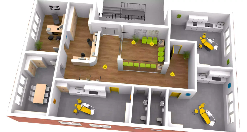 پلان سیستم صوتی بیمارستان