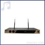 میکروفون بی سیم دو کانال دستی یقه ای آسیا امپ AP-M600HB