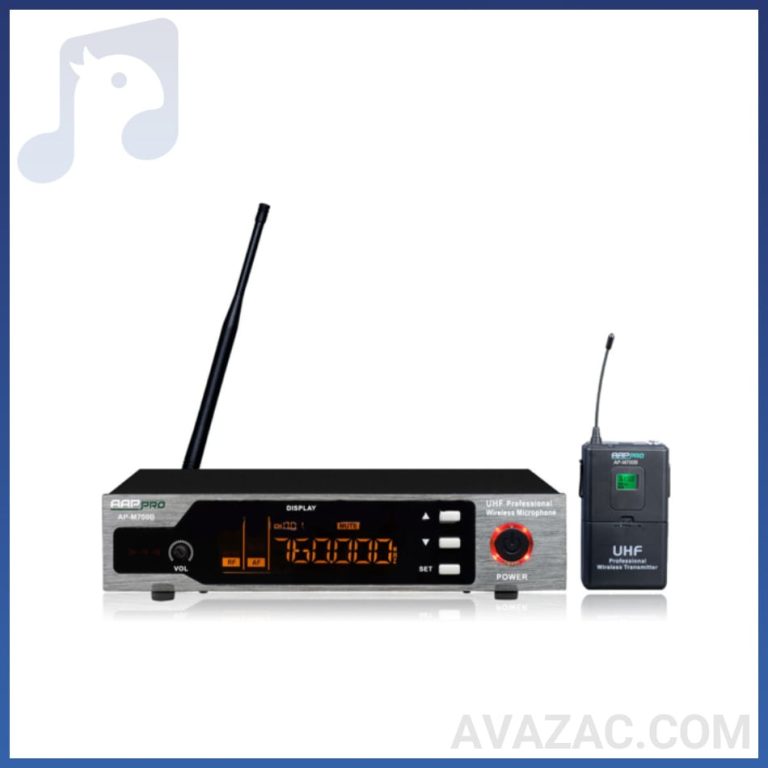 میکروفون بیسیم یقه ای آسیا امپ AAP AP-M700B