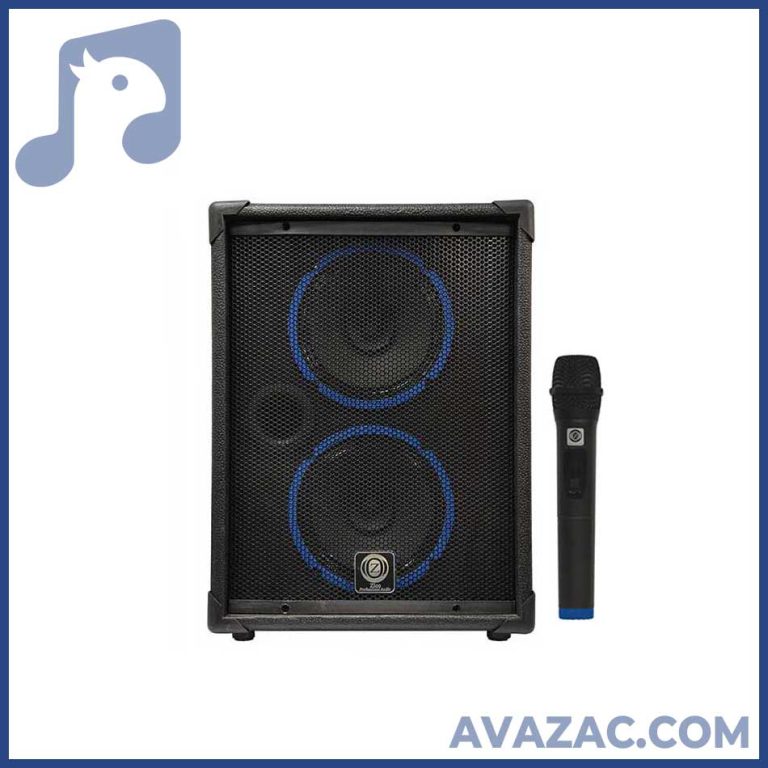 اکو همراه 8×2 اینچ بامیکروفون زیکو ZICO 24800 PBUR