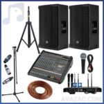 پکیج طلایی سیستم صوتی مسجد 200 متری