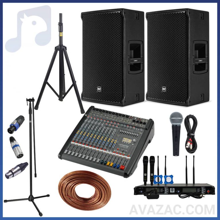 پکیج طلایی سیستم صوتی مسجد 200 متری