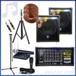 پکیج برنزی سیستم صوتی مسجد 400 الی 600 متری