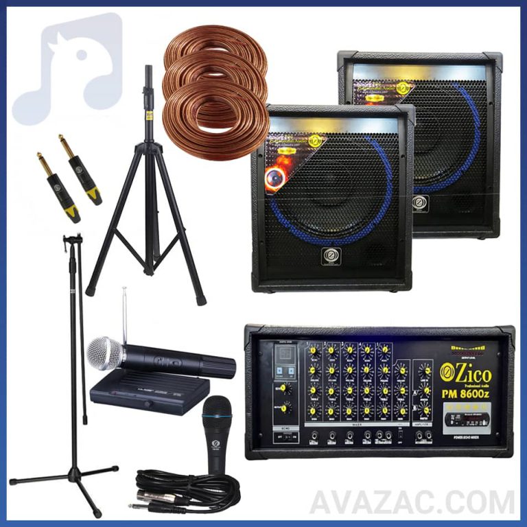 پکیج برنزی سیستم صوتی مسجد 400 الی 600 متری