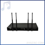 میکروفون بی سیم 2 کانال یقه ای زیکو ZICO UH-50CC