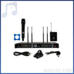 میکروفون بیسیم یقه ای دستی زیکو ZICO UH-50HC