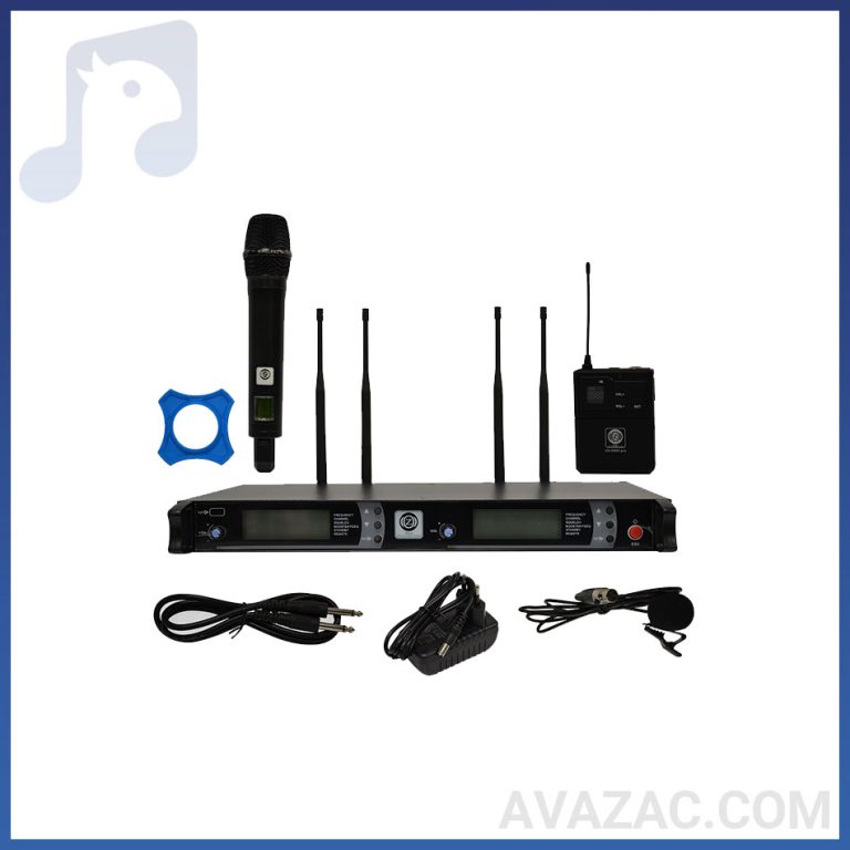 میکروفون بیسیم یقه ای دستی زیکو ZICO UH-50HC