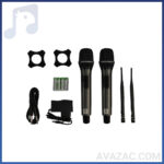 میکروفون بیسیم دستی زیکو ZICO UH-600HH - Image 2