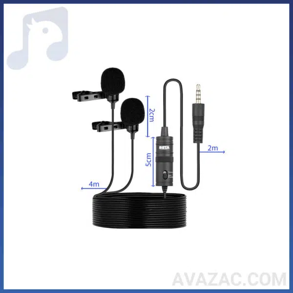 میکروفن یقه ای بویا BOYA BY-M1DM