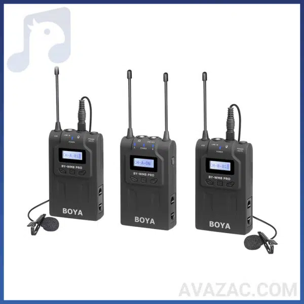 میکروفون یقه ای بویا BOYA BY-WM8 Pro-K2