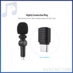 میکروفون مینی بویا BOYA BY-M100UC - Image 5