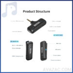 میکروفون یقه ای BOYA BY-WM3T-M2